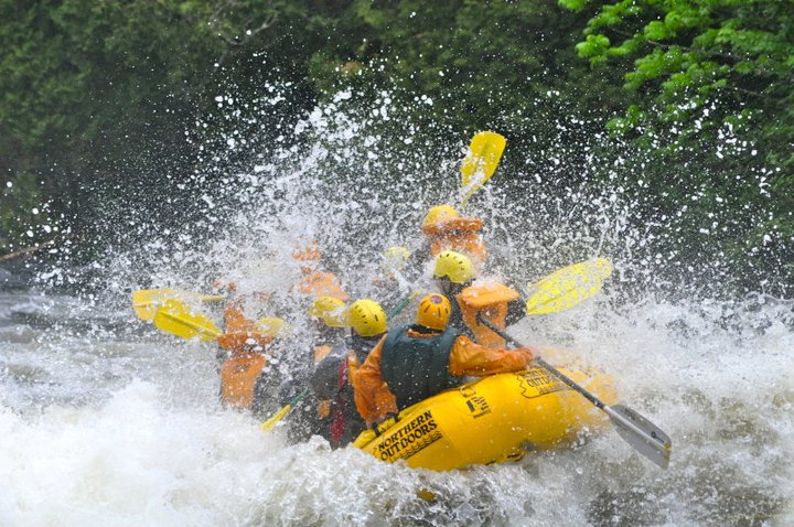 Rafting on the Kennobec River!